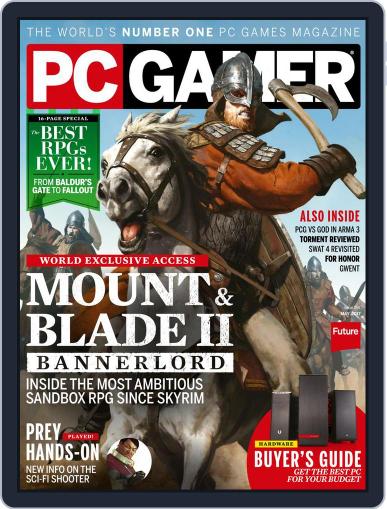 PC Gamer (US Edition) May 1st, 2017 Digital Back Issue Cover