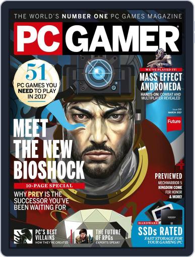 PC Gamer (US Edition) March 1st, 2017 Digital Back Issue Cover