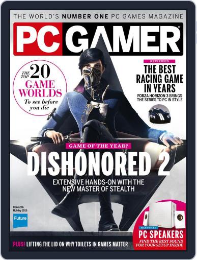 PC Gamer (US Edition) September 30th, 2016 Digital Back Issue Cover