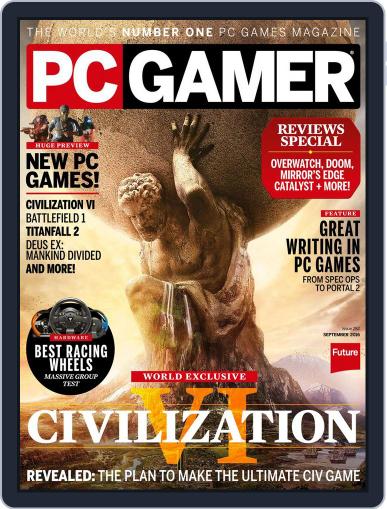 PC Gamer (US Edition) July 19th, 2016 Digital Back Issue Cover