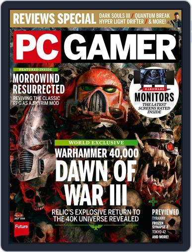 PC Gamer (US Edition) July 1st, 2016 Digital Back Issue Cover
