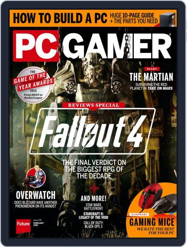 PC Gamer (US Edition) January 5th, 2016 Digital Back Issue Cover