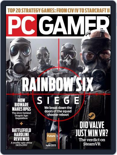 PC Gamer (US Edition) June 1st, 2015 Digital Back Issue Cover