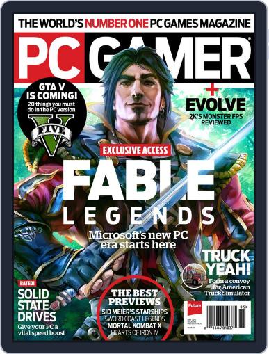 PC Gamer (US Edition) May 1st, 2015 Digital Back Issue Cover