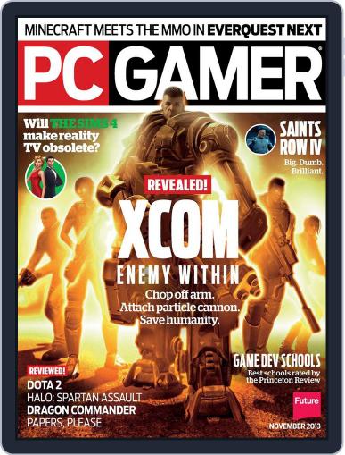 PC Gamer (US Edition) September 17th, 2013 Digital Back Issue Cover