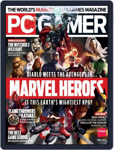 PC Gamer (US Edition) April 2nd, 2013 Digital Back Issue Cover