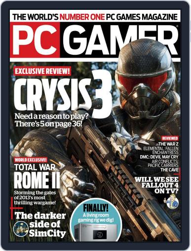PC Gamer (US Edition) March 5th, 2013 Digital Back Issue Cover
