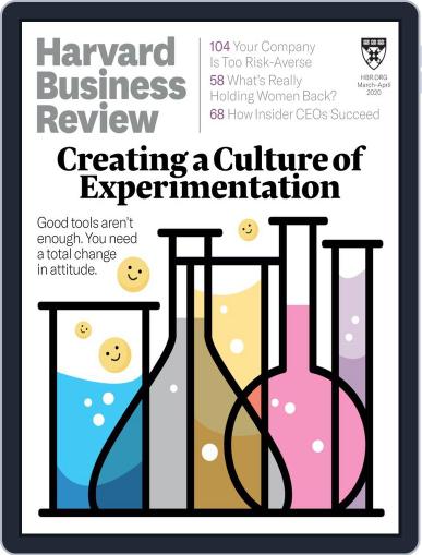Harvard Business Review March 1st, 2020 Digital Back Issue Cover