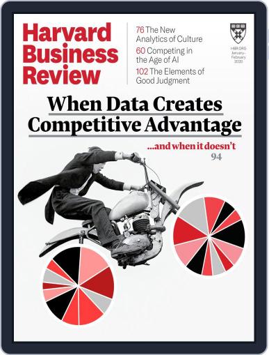 Harvard Business Review January 1st, 2020 Digital Back Issue Cover