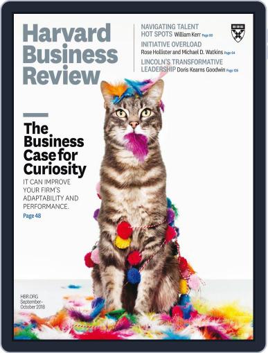 Harvard Business Review September 1st, 2018 Digital Back Issue Cover