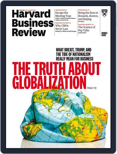 Harvard Business Review July 1st, 2017 Digital Back Issue Cover