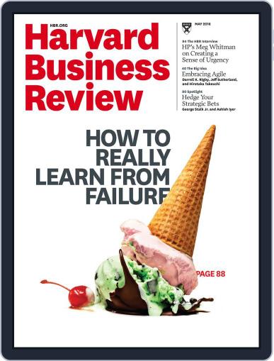 Harvard Business Review April 20th, 2016 Digital Back Issue Cover