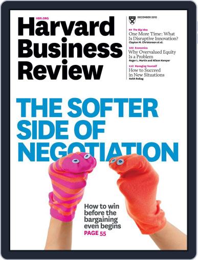 Harvard Business Review November 18th, 2015 Digital Back Issue Cover