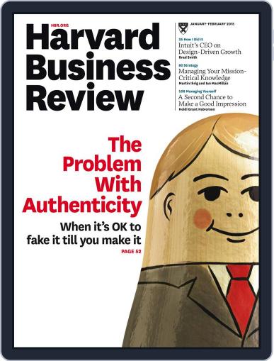 Harvard Business Review December 20th, 2014 Digital Back Issue Cover