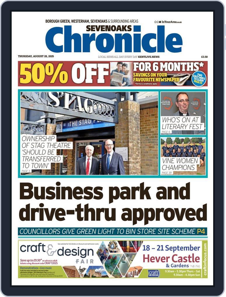 Sevenoaks Chronicle (Digital) Subscription