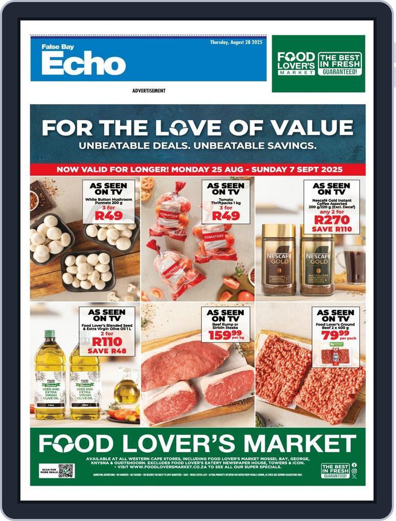 False Bay Echo (Digital) Subscription
