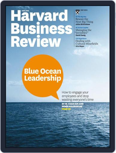 Harvard Business Review April 16th, 2014 Digital Back Issue Cover