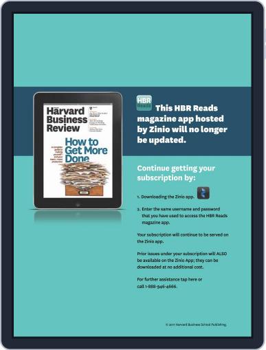 Harvard Business Review December 22nd, 2011 Digital Back Issue Cover