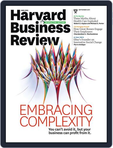 Harvard Business Review August 22nd, 2011 Digital Back Issue Cover