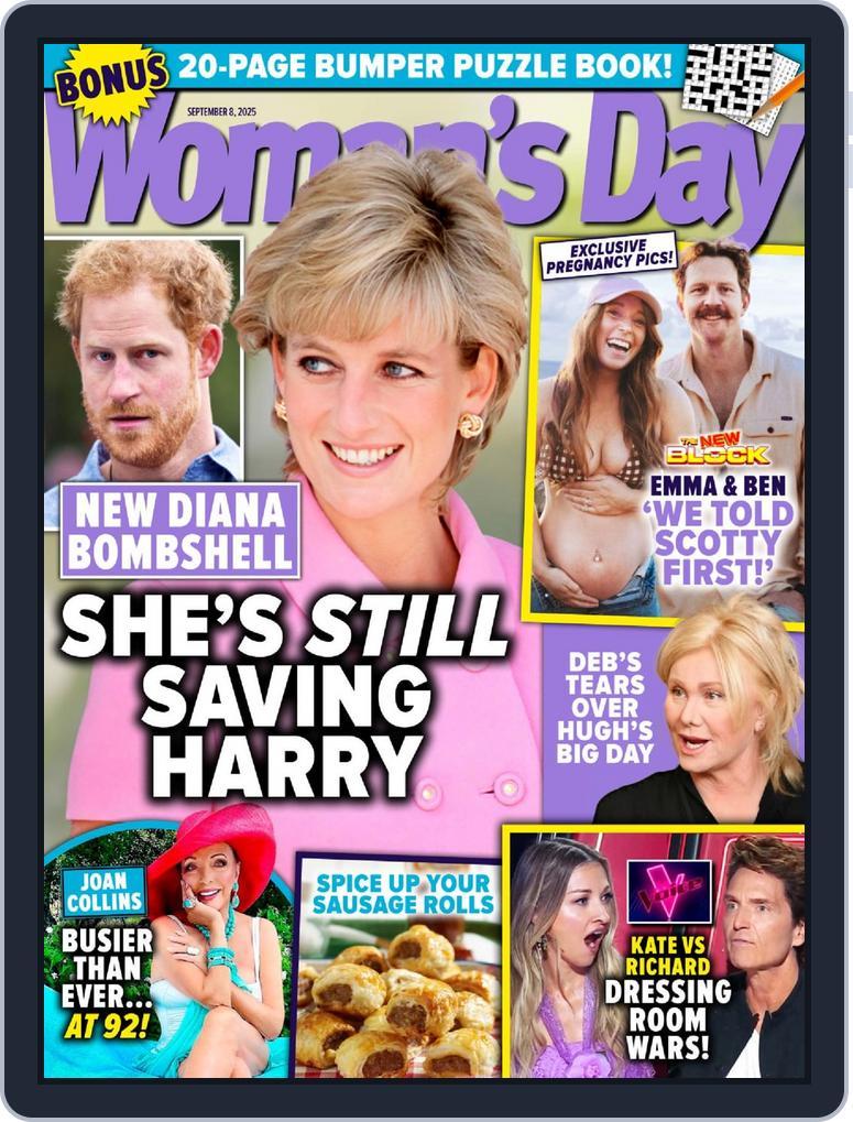 Woman's Day Australia (Digital) Subscription                    August 31st, 2025 Issue