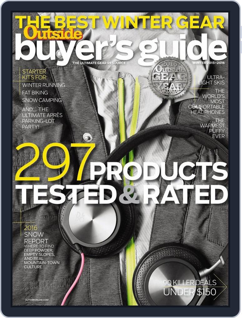 Outside (Digital) Subscription                    September 1st, 2015 Issue