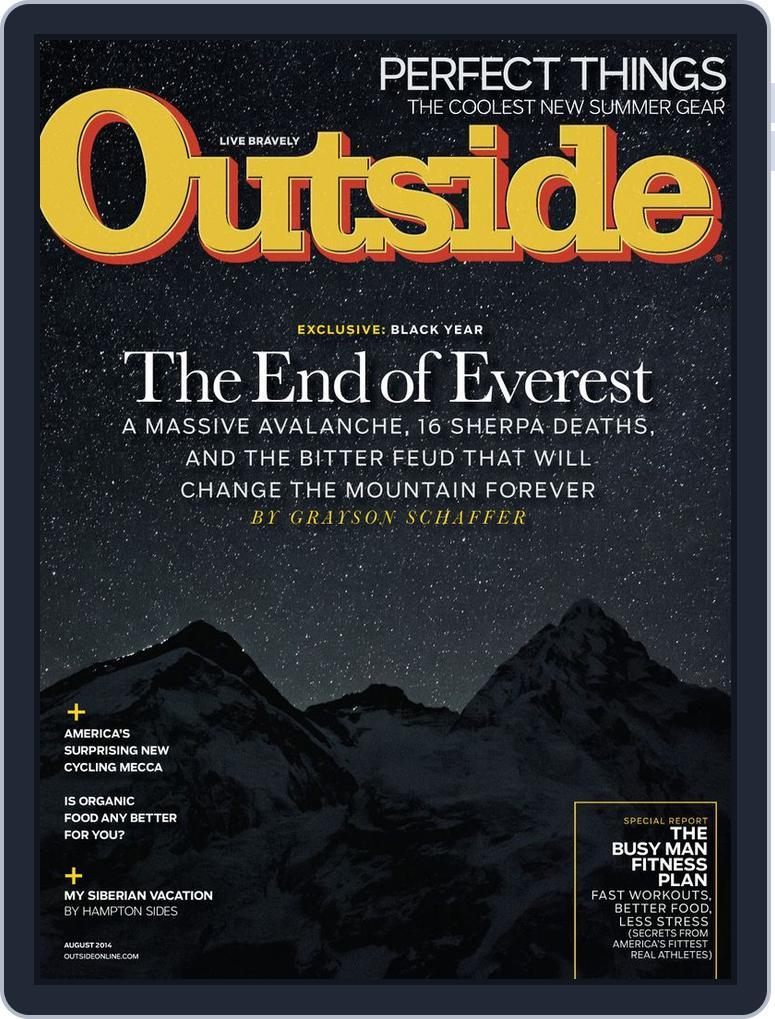 Outside (Digital) Subscription                    August 1st, 2014 Issue