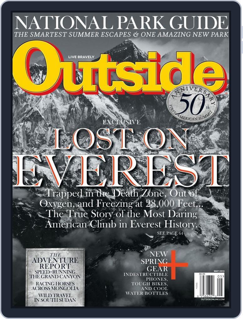 Outside (Digital) Subscription                    May 1st, 2013 Issue