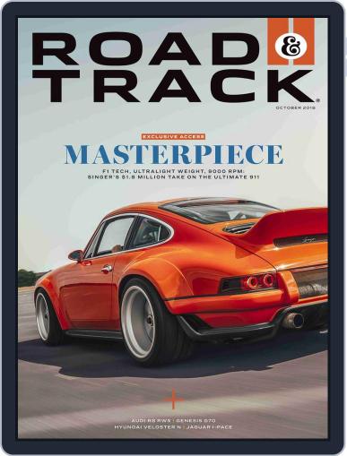 Road & Track Magazine (Digital) October 1st, 2018 Issue Cover