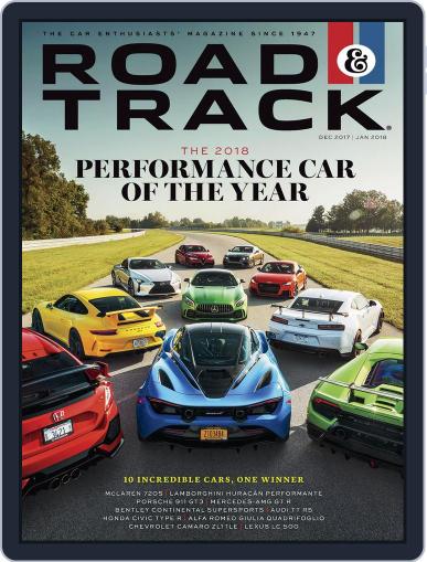 Road & Track Magazine (Digital) December 1st, 2017 Issue Cover