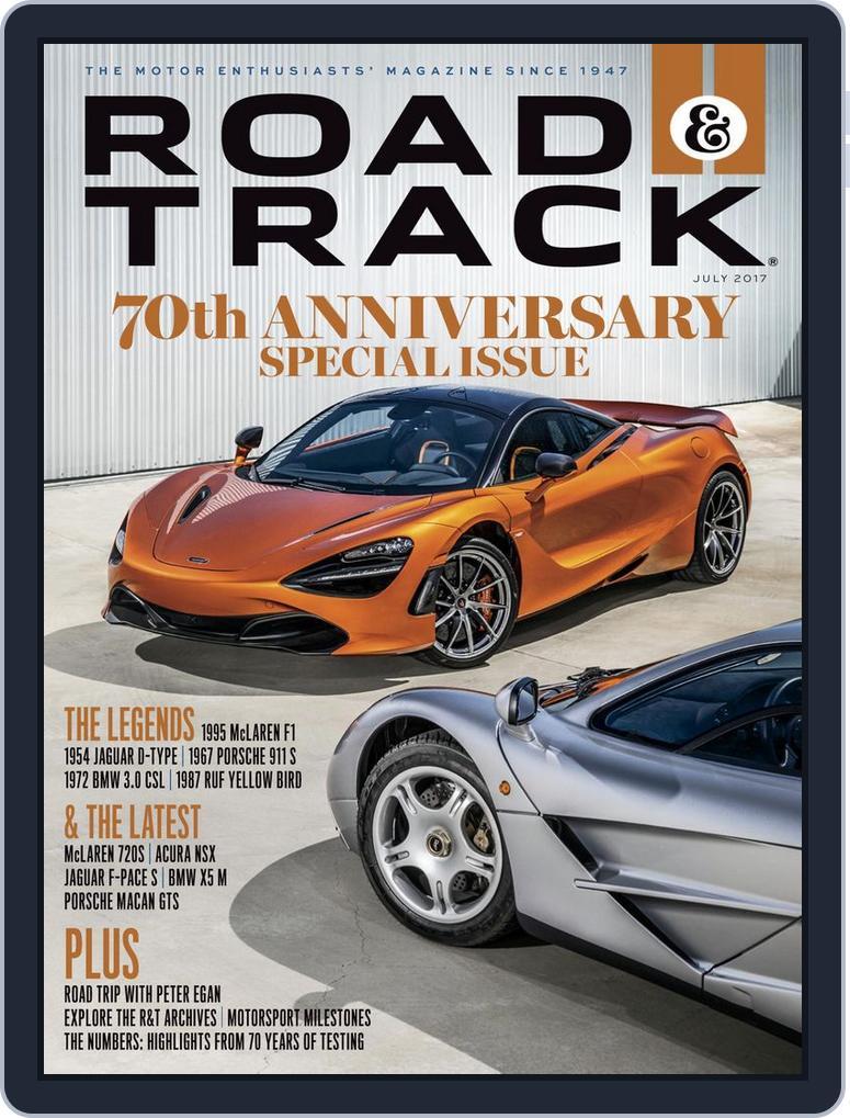 Road & Track (Digital) Subscription                    July 1st, 2017 Issue
