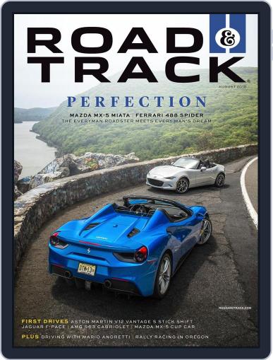 Road & Track August 1st, 2016 Digital Back Issue Cover
