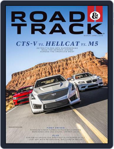 Road & Track March 1st, 2016 Digital Back Issue Cover