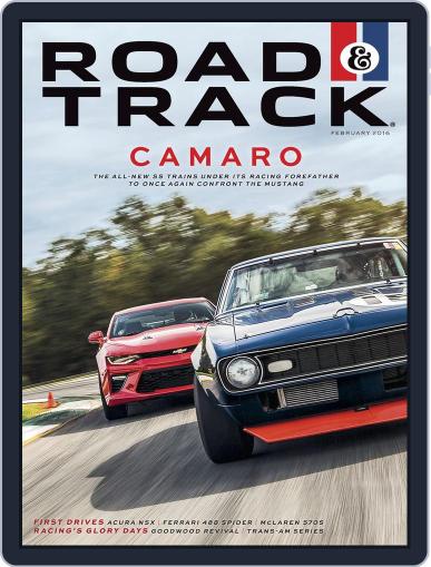 Road & Track February 1st, 2016 Digital Back Issue Cover