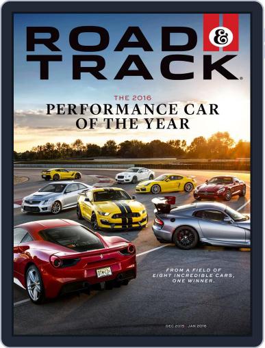 Road & Track December 1st, 2015 Digital Back Issue Cover