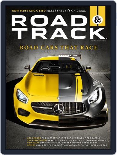 Road & Track November 1st, 2015 Digital Back Issue Cover