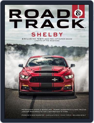 Road & Track October 1st, 2015 Digital Back Issue Cover
