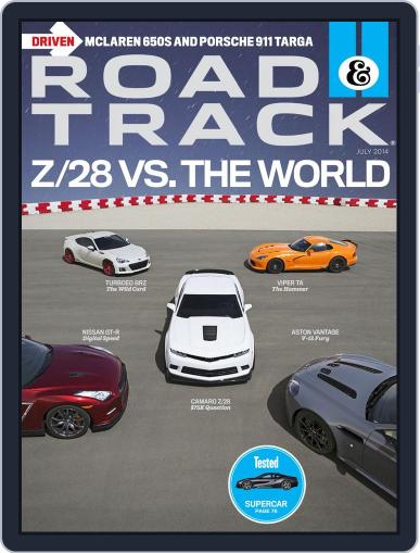 Road & Track May 29th, 2014 Digital Back Issue Cover