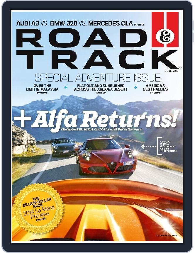 Road & Track (Digital) Subscription                    June 1st, 2014 Issue