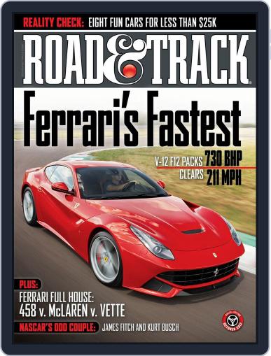 Road & Track September 6th, 2012 Digital Back Issue Cover