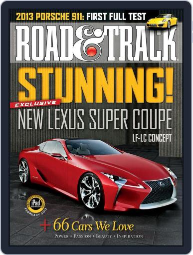 Road & Track January 9th, 2012 Digital Back Issue Cover