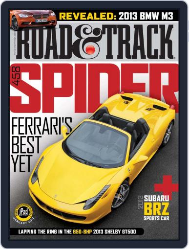 Road & Track November 29th, 2011 Digital Back Issue Cover