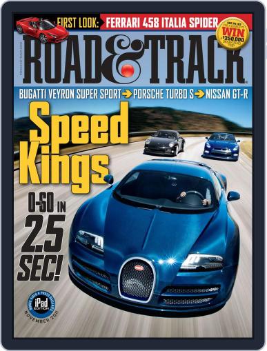 Road & Track September 27th, 2011 Digital Back Issue Cover