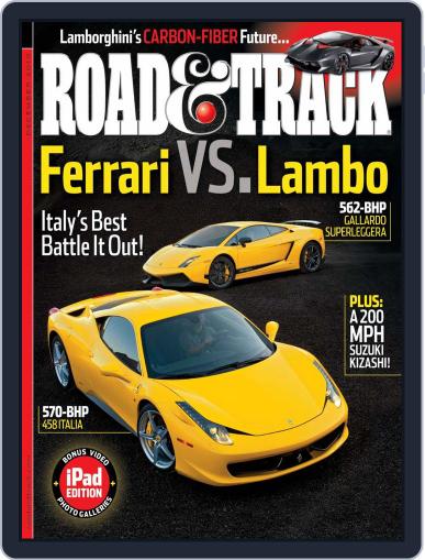 Road & Track November 2nd, 2010 Digital Back Issue Cover