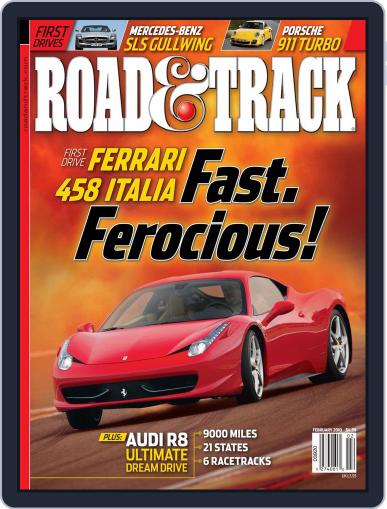 Road & Track January 1st, 2010 Digital Back Issue Cover