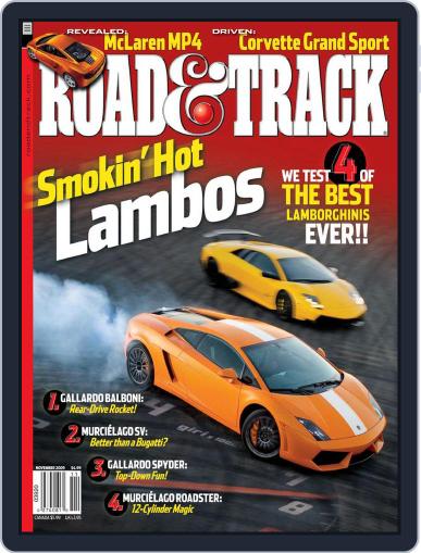 Road & Track October 1st, 2009 Digital Back Issue Cover