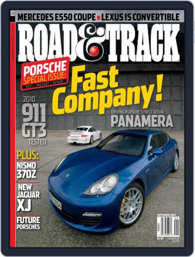 Road & Track August 1st, 2009 Digital Back Issue Cover