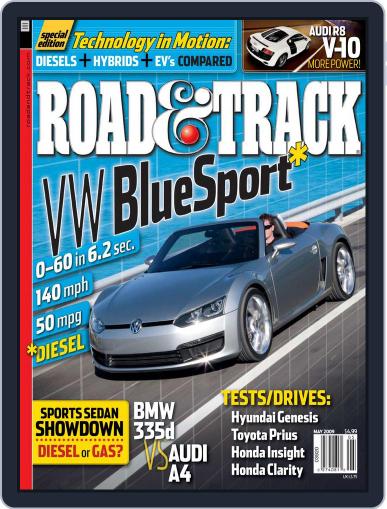 Road & Track April 1st, 2009 Digital Back Issue Cover