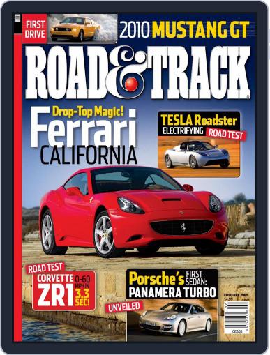 Road & Track January 1st, 2009 Digital Back Issue Cover