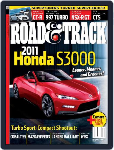Road & Track October 1st, 2008 Digital Back Issue Cover