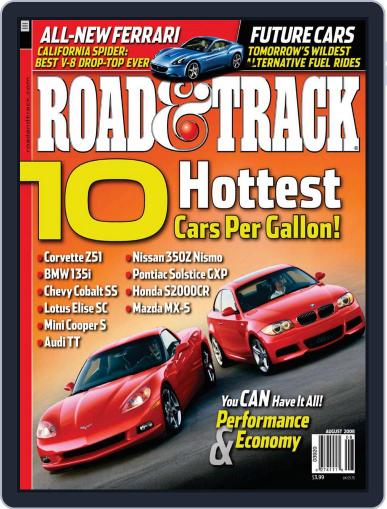 Road & Track July 1st, 2008 Digital Back Issue Cover